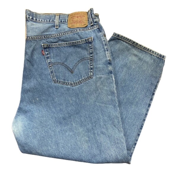 Levi's 560 Loose Fit Relaxed Baggy 2003 Vintage Denim Jeans Men's Size 48 x 30 - Picture 1 of 9